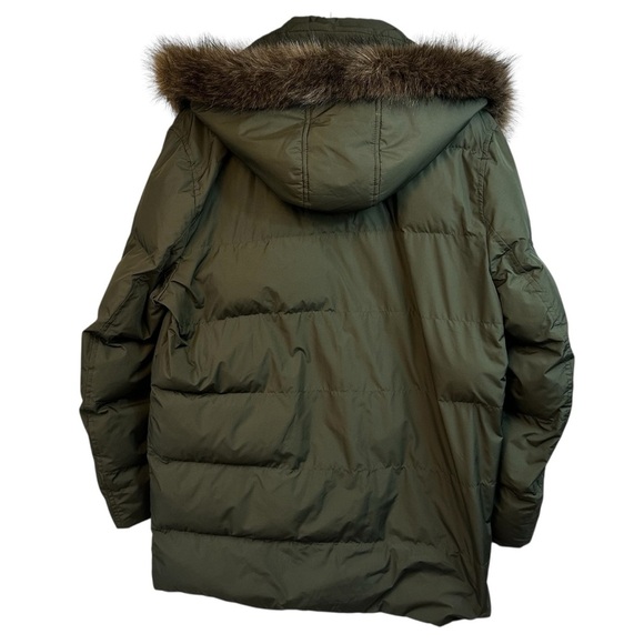 Andrew Marc New York Men's Gattaca Down Parka Coat, OD Green, Large - Picture 13 of 16